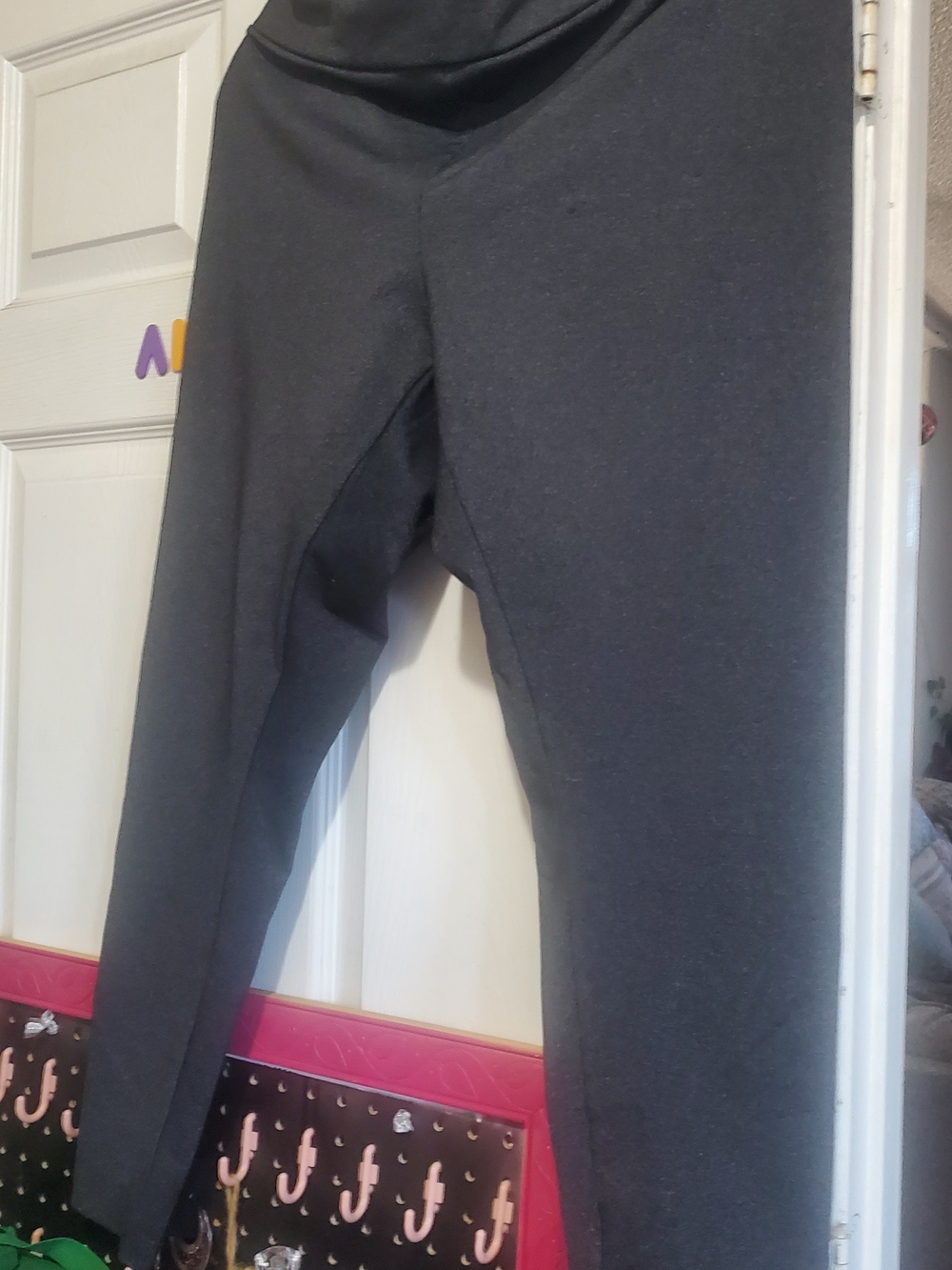 Women's Black Stretch Leggings - Comfortable Everyday Wear
